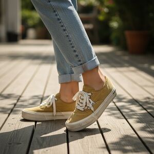 Seavees legend sneaker platform corduroy shoes